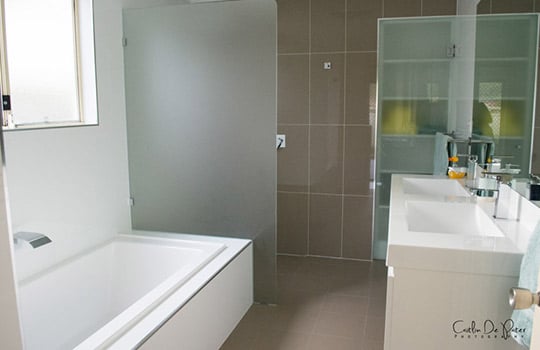 Shower Room Bathroom — Shower Screens in Taylor Beach NSW